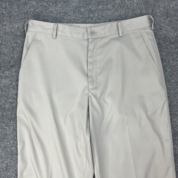 Nike Golf Pants Mens 32x32 Dri Fit Tech Flat Front Straight Leg Stretch Chino - Picture 3 of 14